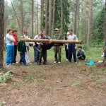 Упражнение "Качающееся бревно"